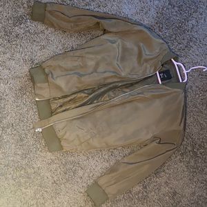 Olive Green Bomber